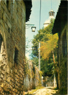 46 - FIGEAC -  RUE DELZHENS ET L'EGLISE DU PUY - Figeac