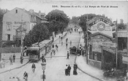 BEZONS - La Rampe Du Pont De Bezons - Tramway - Médecin Vétérinaire - Animé - Bezons