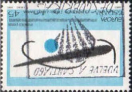 Espagne Poste Obl Yv:2843 Mi:3109 Ed:3250 Europa Fusées Fund.J.Miro Barna (Beau Cachet Rond) - Used Stamps