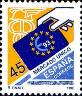 Espagne Poste N** Yv:2822 Mi:3087 Ed:3226 Mercado Unico E93 - Neufs