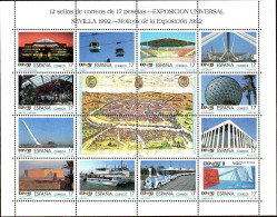 Espagne Poste N** Yv:2771F/2783F Exposition Universelle Seville - Nuevos