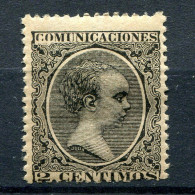 1889/1901.ESPAÑA.EDIFIL 214*.NUEVO CON FIJASELLOS(MH)..CATALOGO 55€ - Neufs