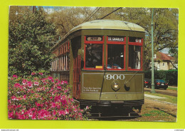 Louisiana New Orleans Streetcar Tram Tramway N°900 St Charles Avenue N°573 VOIR TIMBRE - New Orleans