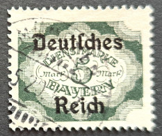 Dienst 1920, Mi D51, Gestempelt Geprüft - Dienstmarken