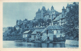 FRANCE - Le Limousin - Uzerche - Bords De La Vézère - Vue Panoramique - Carte Postale Ancienne - Limousin