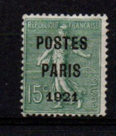 Timbre Préoblitéré N° P 28 Oblitéré - 1893-1947