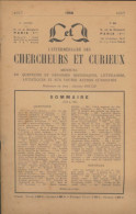 L'intermédiaire Des Chercheurs Et Curieux N°89 (1958) De Collectif - Zonder Classificatie