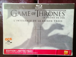 Coffret Blue-ray De Pré-réservation GAMES OF THRONES Saison 3 édition Limitée Et Numérotée - Verzamelingen, Voorwerpen En Reeksen