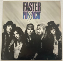 FASTER PUSSYCAT - Same - LP - 1987 -  US Press - Hard Rock & Metal