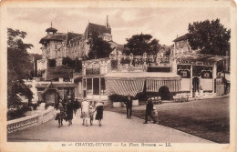 FRANCE - Châtel Guyon - La Place Brosson - Animé - Carte Postale Ancienne - Châtel-Guyon