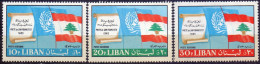 LIBAN - SAN FRANCISCO PACT - FLAGS - **MNH - 1967 - Timbres