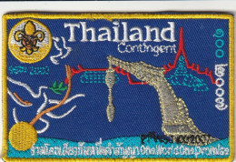 THAILAND CONTINGENT   --  SCOUT, SCOUTISME, JAMBOREE  -- OLD PATCH  -- - Padvinderij