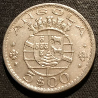 ANGOLA - 5 ESCUDOS 1972 - Colonie Portugaise - KM 81 - Angola