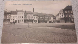 CPA - BRAINE-LE-COMTE - La Grand-Place - 1912 - Vue Sur Les Commerces De La Rue De Bruxelles - Timbrée - Braine-le-Comte