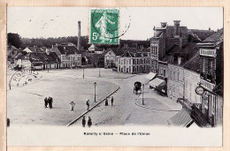 08841 / ⭐ ♥️ Photo Email BREGER - ROMILLY Sur SEINE Place De L'UNION Café Horlogerie Bijouterie 1908 à GUINOT De Vinneuf - Romilly-sur-Seine