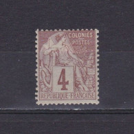 FRENCH COLONIES 1881, Sc #48, Alphee Dubois, MH - Alphée Dubois