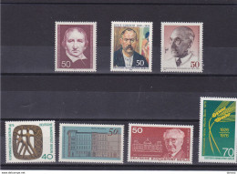 BERLIN 1975 Yvert 446 + 456-457 + 472-473 + 478 + 480 NEUF** MNH Cote : 7,30 Euros - Nuevos