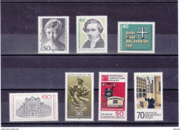 BERLIN 1977 Yvert 503-504 + 509-513 NEUF** MNH Cote : 9,60 Euros - Nuevos