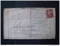 GRAN BRETAGNA 1879 COVER ONE PENNY TAV. 71 RED GOOD CONSERVATION !!! - Covers & Documents