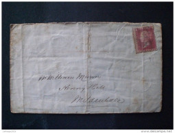 GRAN BRETAGNA 1879 COVER ONE PENNY TAV. 71 RED GOOD CONSERVATION !!! - Cartas