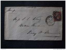 LETTERS TRAVEL GRAN BRETAGNA 1879 COVER ONE PENNY RED GOOD CONSERVATION !!! - Brieven En Documenten
