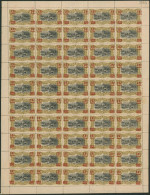 Congo Belge - Mols (récupération) : N°87 En Feuille Complètes De 50** Neuf Sans Charnières (MNH). Pour étude, X2 ! - Nuovi