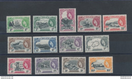 1953 ST. HELENA - Elizabeth II - Serie Di 13 Valori - Stanley Gibbons N 153/165 - Other & Unclassified