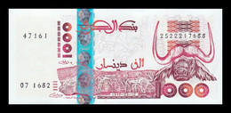 Argelia Algeria 1000 Dinars Buffalo 1998 Pick 142b(3) Sc Unc - Algérie