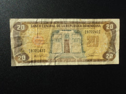 RÉPUBLIQUE DOMINICAINE * : 20 PESOS ORO   1992    P 139a     TTB ** - Dominicana