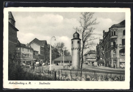 AK Aschaffenburg / Main, Strassenpartie In Der Stadtmitte  - Aschaffenburg