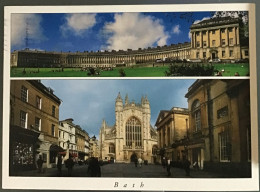 The Royal Crescent & Bath Abbey - Bath