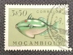 MOZPO0368UF - Fishes - 3$50 Used Stamp - Mozambique - 1951 - Mosambik
