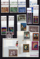 Liechtenstein - Zodiacs - Famille Princiere - Art - Evenements -  Neufs** - MNH - Ungebraucht