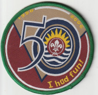 I HAD FUN !  --  1956 - 2006  --  50 YEARS  --  SCOUTISME, JAMBOREE  --  OLD PATCH - Scoutisme