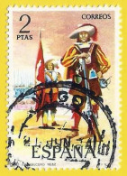 España. Spain. 1974. Edifil # 2168. Uniformes Militares. Arcabucero De Infanteria - Used Stamps
