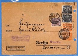 Allemagne Reich 1922 - Lettre De Berlin - G33581 - Lettres & Documents