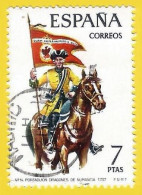 España. Spain. 1974. Edifil # 2200. Uniformes Militares. Guion Dragones De Numancia - Gebraucht