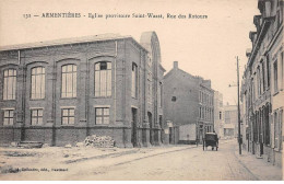 59.AM18793.Armentières.N°132.Eglise Provisoire Saint Waast, Rue Des Rotours - Armentieres