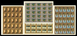 ● RUSSIA U.R.S.S. 1981 ֍ PITTORI Russi N. 4798 /01 ●  4 Fogli ** ● Serie Completa ● Cat. 50,00 € ● Lotto 4266 ● - Full Sheets