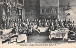 59-DOUAI - SAN33331 - Pendant L'Occupation - Un Banquet D'Officiers Allemands Dans La Salle Gothique De L'hôtel De Ville - Douai