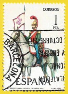 España. Spain. 1977. Edifil # 2381. Uniformes Militares. Lancero Regimiento De Calatrava - Used Stamps