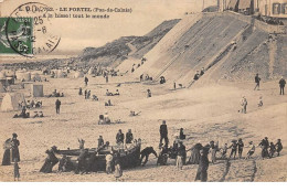 62. N°103781 .le Portel .a La Hisse ! Tout Le Monde .plage . - Le Portel