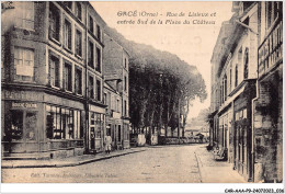CAR-AAAP9-61-0626 - GACE - Rue De Lisieux Et Entrée Sud De La Place Du Château - Gace