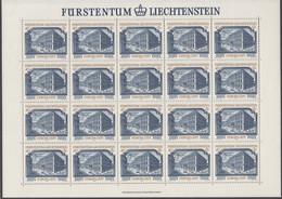 LIECHTENSTEIN 692-693, Kleinbogen, Postfrisch **,  Europa CEPT:  Baudenkmäler 1978 - 1978