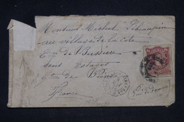 ARGENTINE - Enveloppe Pour La France En 1877 Avec Oblitération Maritime - L 149019 - Brieven En Documenten