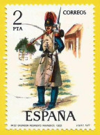 España. Spain. 1977. Edifil # 2382. Uniformes Militares. Gastador Regimiento De Ingenieros - Oblitérés