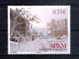 Saint Pierre Et Miquelon. Après La Tempête - Unused Stamps