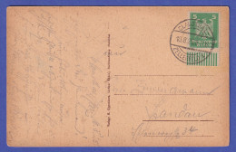 Dt. Reich 1925 Reichsadler 5 Pf Mi-Nr. 356 Auf AK O CLAUSTHAL-ZELLERFELD - Briefe U. Dokumente