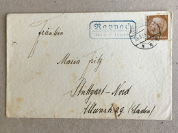 Deutschland Germany - Stuttgart Nord 1939 Used Cover - Buste