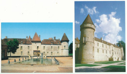 Lot De 2 Cartes Neuves Du Château De Bazoches - Editions Nivernaises - Bazoches